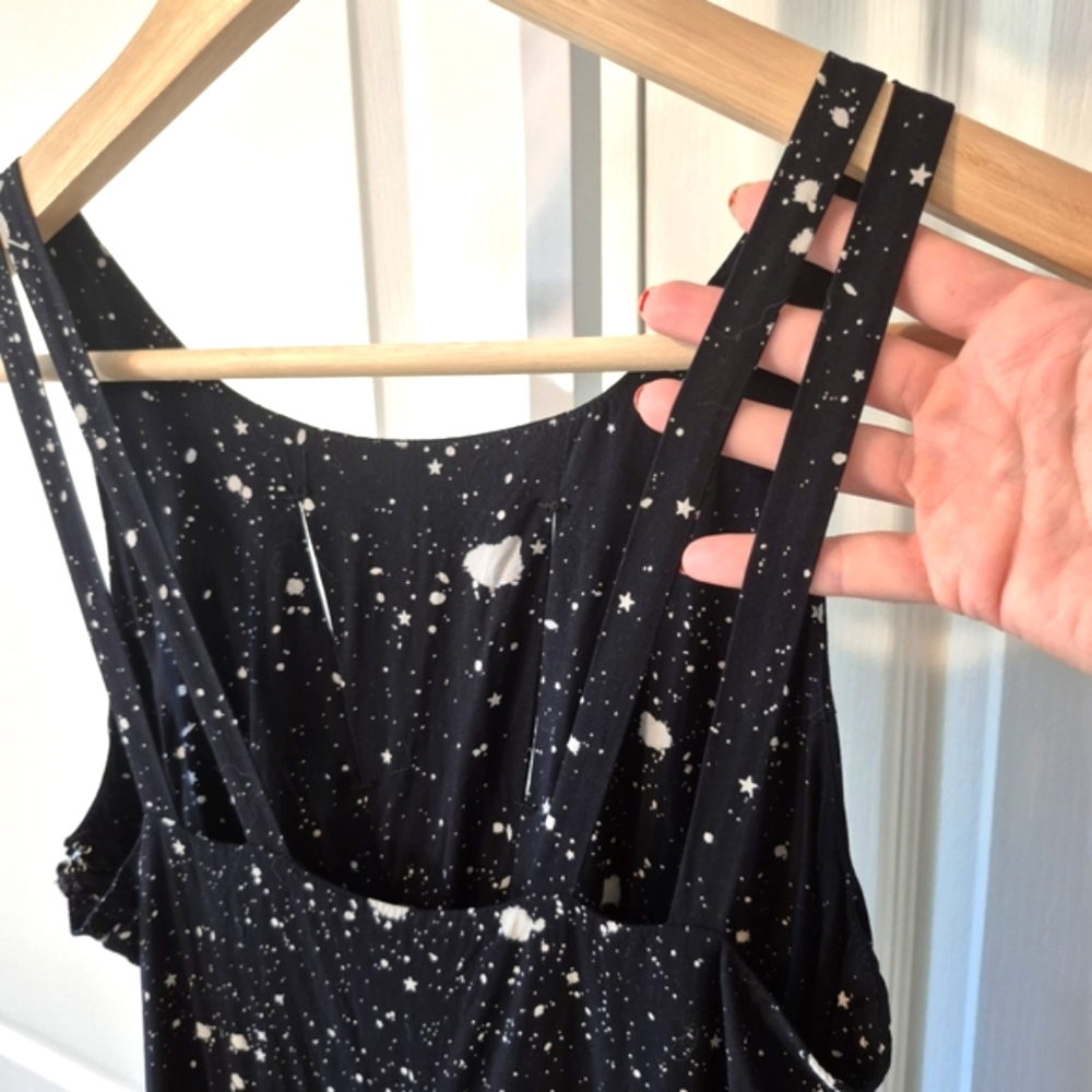 Something Else by Natalie Wood | Starry Night Splatter Pattern Dress | Size 2